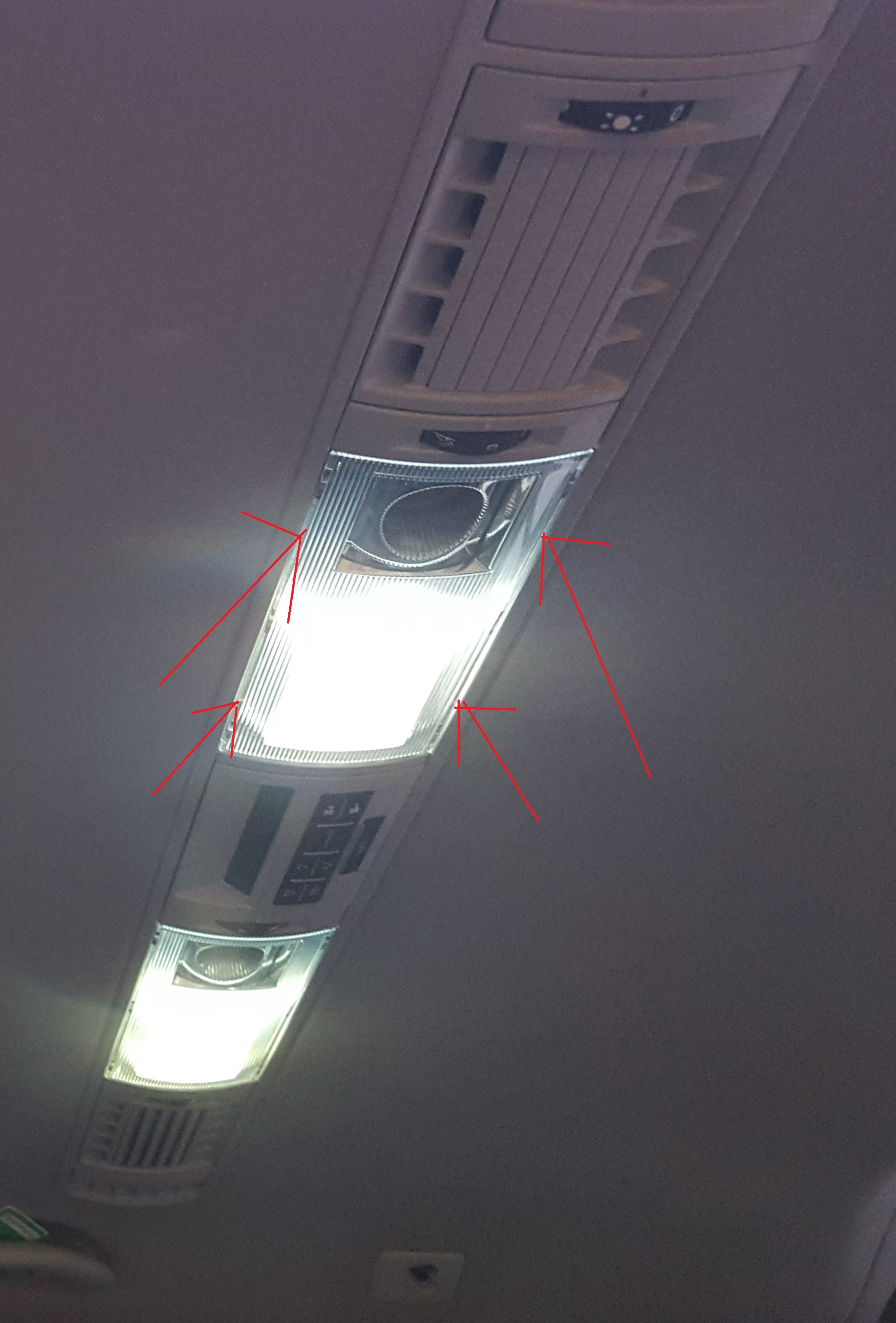 LED Laderaumbeleuchtung Innenbeleuchtung Kofferraum Profil Licht