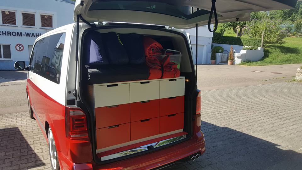 VanEssa Fahrzeug-Bodenplatte für VW T5, T6, T6.1 Transporter